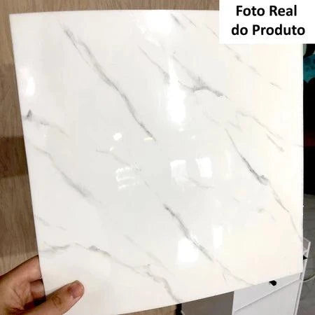 10 Placas Para Parede E Piso Chão Autocolante Laminado 30x30cm